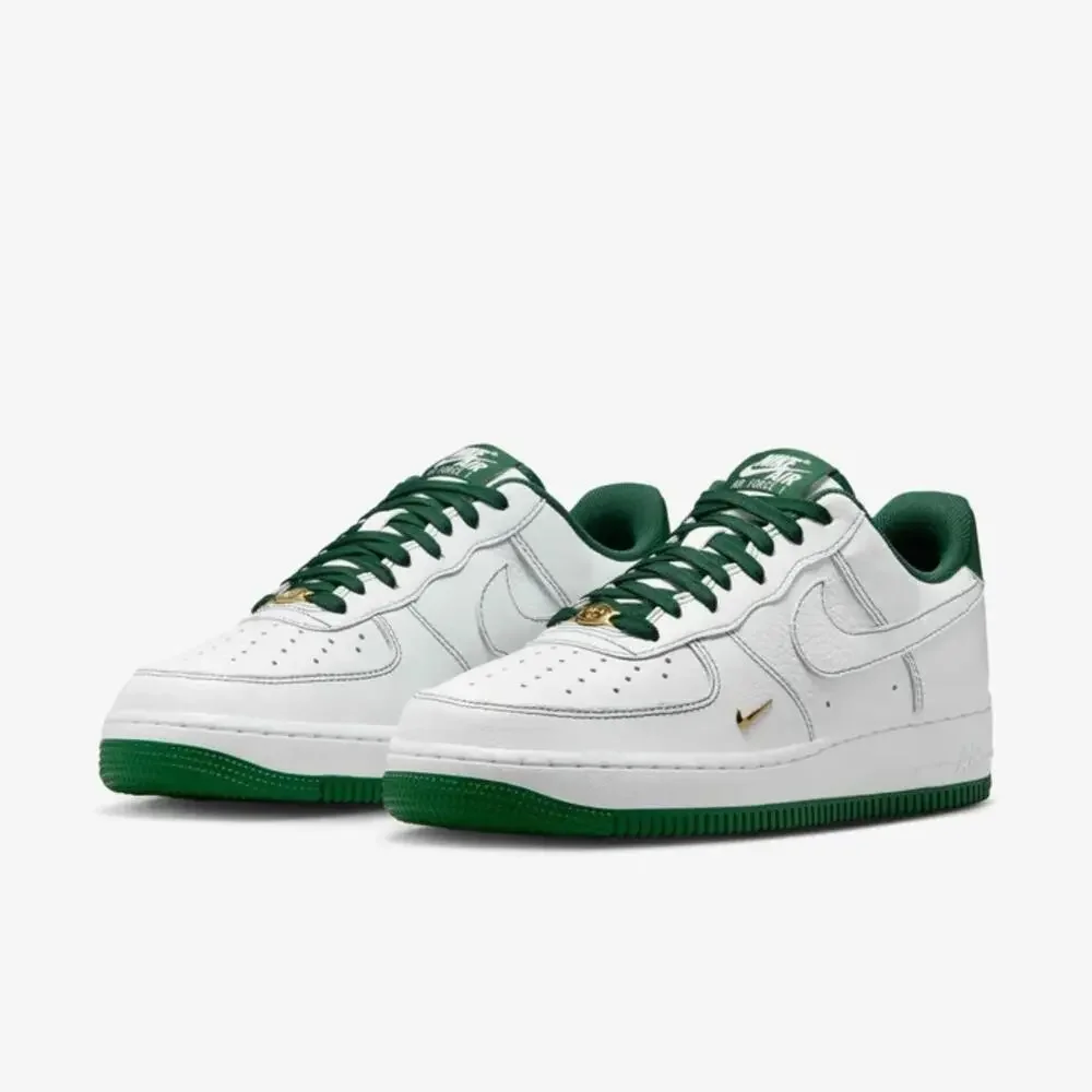 Nike Air Force 1 '07 Mini Jewel IB6543-102 Women 9.5 White Leather Shoes RHS8945